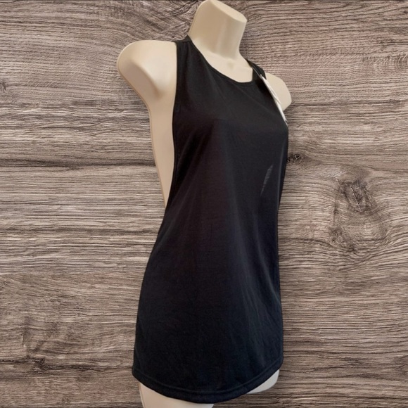 Adidas Women’s Performer Tank Top Black Size L NWT - Picture 3 of 7
